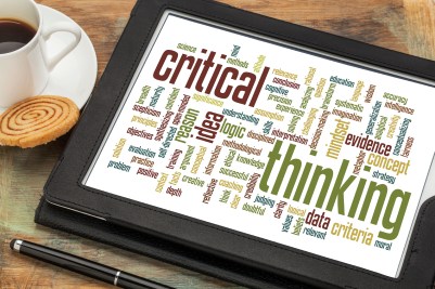 critical thinking word cloud